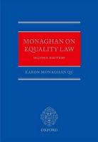 Monaghan on Equality Law